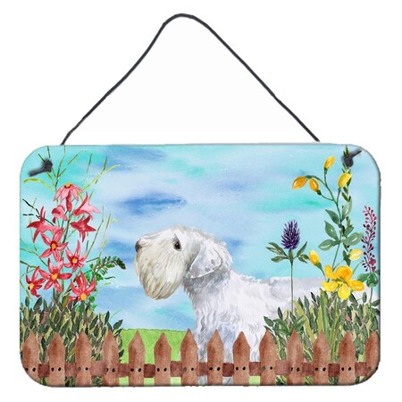Carolines Treasures Sealyham Terrier Spring Wall or Door Hanging Prints, 8 x 12 in. CK1246DS812